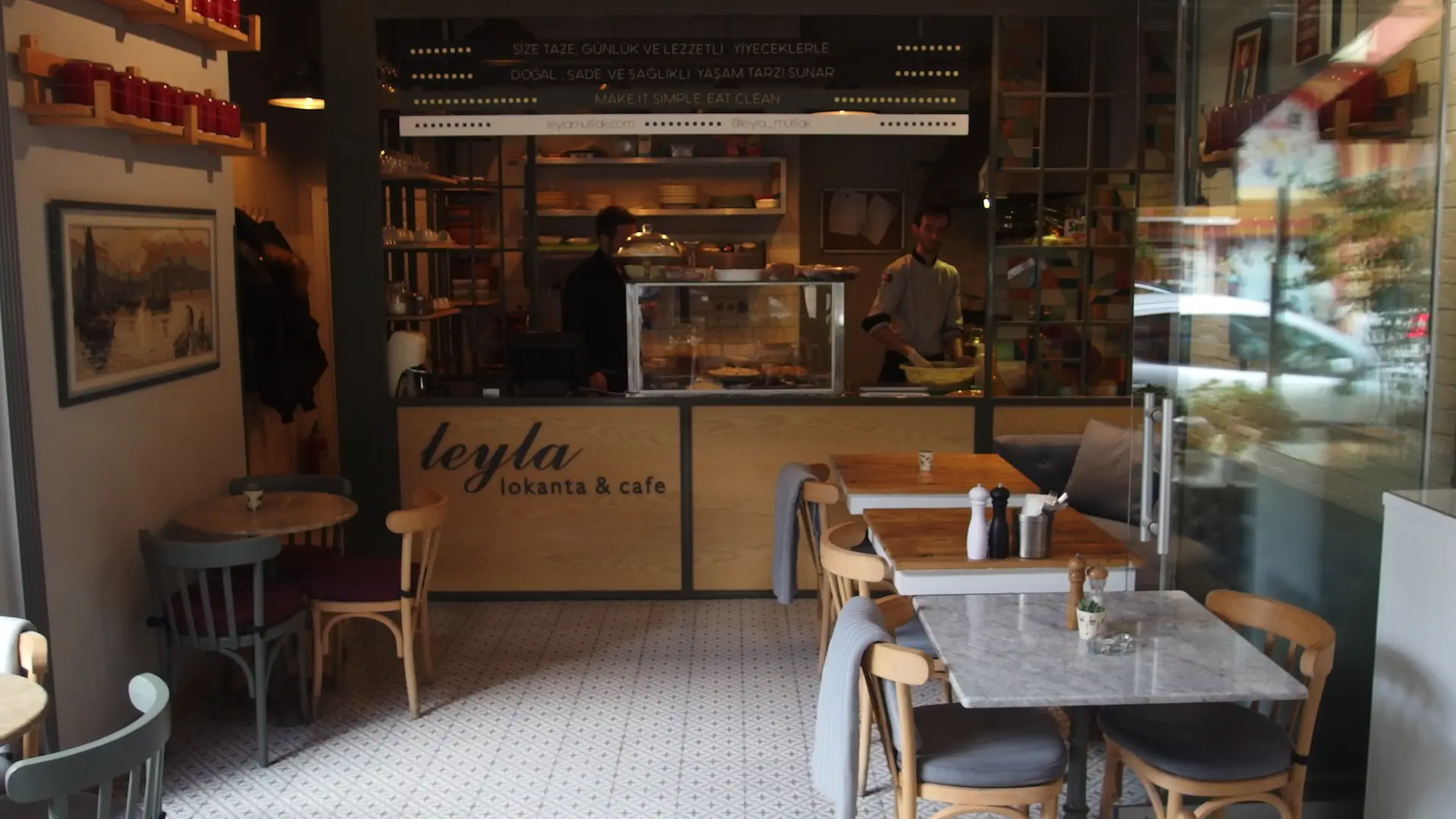 LEYLA LOKANTA ALSANCAK RESTORAN | İÇ MİMARLIK HİZMETLERİ | ARCHITECTS | MİMARLIK HİZMETLERİ | INTERIOR DESIGNER | SHOP DESIGN | STORE INTERIOR