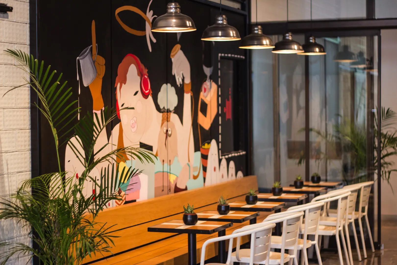 LOCATION CAFE BAYRAKLI TOWER | İÇ MİMARLIK HİZMETLERİ | ARCHITECTS | MİMARLIK HİZMETLERİ | INTERIOR DESIGNER | SHOP DESIGN | STORE INTERIOR