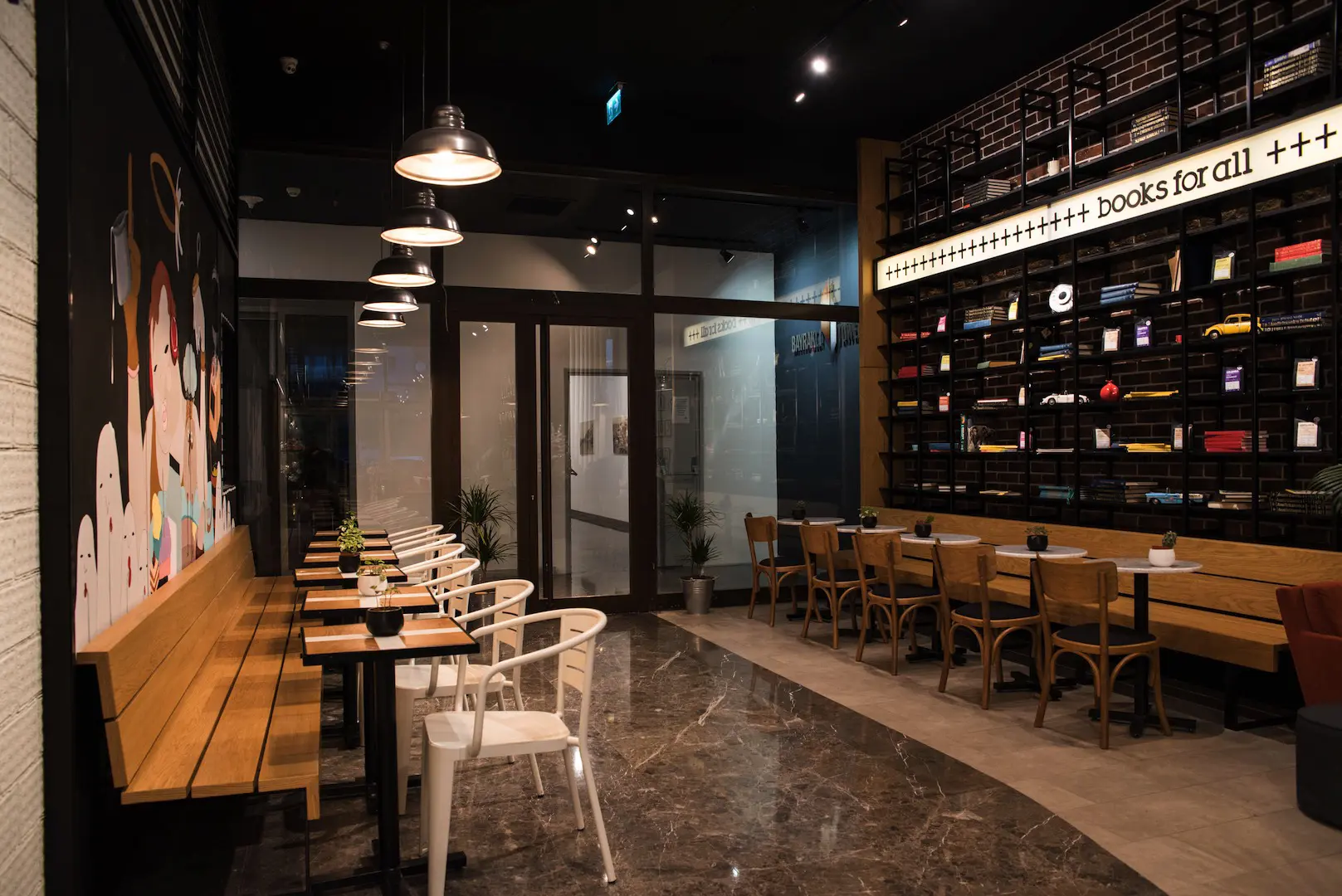 LOCATION CAFE BAYRAKLI TOWER | İÇ MİMARLIK HİZMETLERİ | ARCHITECTS | MİMARLIK HİZMETLERİ | INTERIOR DESIGNER | SHOP DESIGN | STORE INTERIOR