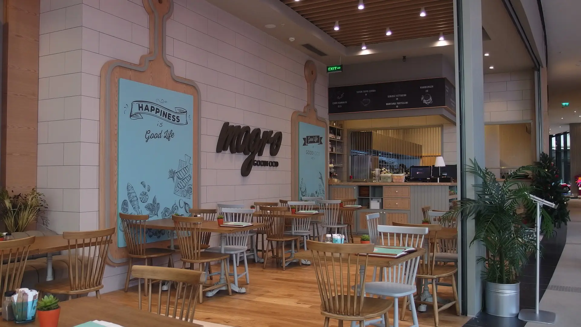 MAGRO POINT BORNOVA RESTORAN | İÇ MİMARLIK HİZMETLERİ | ARCHITECTS | MİMARLIK HİZMETLERİ | INTERIOR DESIGNER | SHOP DESIGN | STORE INTERIOR