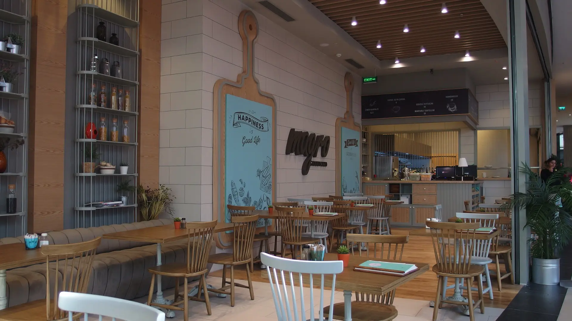 MAGRO POINT BORNOVA RESTORAN | İÇ MİMARLIK HİZMETLERİ | ARCHITECTS | MİMARLIK HİZMETLERİ | INTERIOR DESIGNER | SHOP DESIGN | STORE INTERIOR