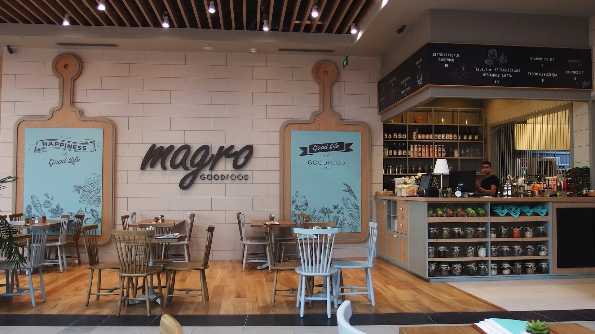 MAGRO POINT BORNOVA RESTORAN | İÇ MİMARLIK HİZMETLERİ | ARCHITECTS | MİMARLIK HİZMETLERİ | INTERIOR DESIGNER | SHOP DESIGN | STORE INTERIOR