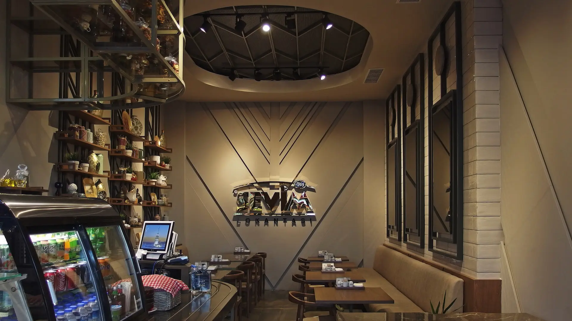 SEVIM LOKANTASI FORUM BORNOVA | İÇ MİMARLIK HİZMETLERİ | ARCHITECTS | MİMARLIK HİZMETLERİ | INTERIOR DESIGNER | SHOP DESIGN | STORE INTERIOR